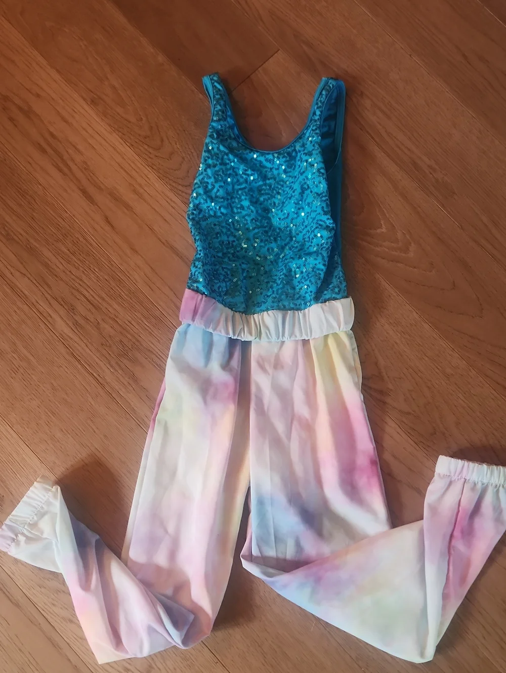 Weissman's Pastel Tie-Dye Hip Hop Performance Costume - Size IC